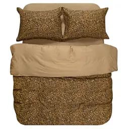 Постільна білизна Lotus Home Safa  сатин  євро коричнева (svt-2000022346566)