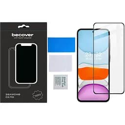 Захисне скло BeCover для Samsung Galaxy A55 5G SM-A556 Black (710932) - мініатюра 2