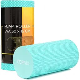Массажный ролик Cornix EVA+ 30 x 15 см (валик, роллер) XR-0300 Mint