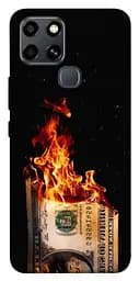 Чохол Demsky Money burn для Infinix Smart 6