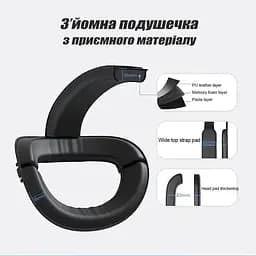 Кріплення-ремінець для VR окулярів Meta Oculus Quest 3 з акумулятором RGB 8000 mAh - мініатюра 8