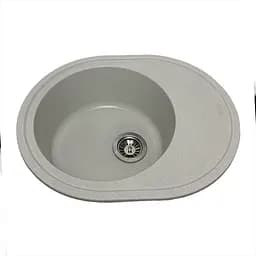 Кухонна мийка Adamant Vast 610x495x200 old-stone 100001485, Сірий - мініатюра 3