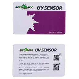 Багаторазова карта Repti-Zoo UVB01 2шт. для перевірки ультрафіолетового випромінювання в тераріумі - мініатюра 2