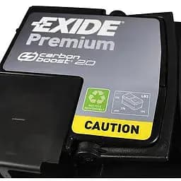 Автомобільний акумулятор Exide Premium Carbon Boost 2.0 EA722 (-/+) 6СТ-72Ah АзЕ 720A (EN) - мініатюра 3