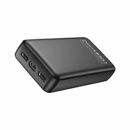 Універсальна мобільна батарея XO PB313 20000mAh Power Bank Чорний - мініатюра 2