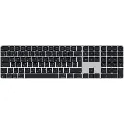 Клавіатура Apple Magic Keyboard with Touch ID and Numeric Keypad Black (MXK83) Box [122929]