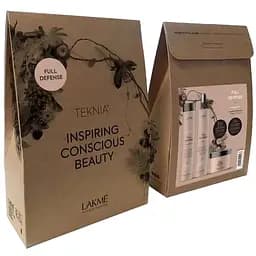 Набір для неслухняного або кучерявого волосся Lakme Teknia Frizz Control: шампунь 300 мл + спрей 300 мл + маска 250 мл - мініатюра 6