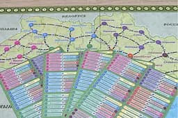 Настільна гра-стратегія "Галопом по Україні", подорож містами України, для 2-4 гравців, вік 8+, ARTOS OST-1182 - мініатюра 5