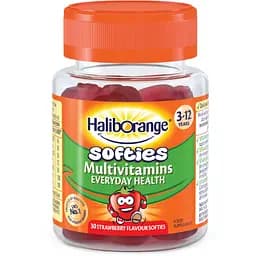 Вітамінний комплекс Haliborange Softies Multivitamins Strawberry 30 цукерок
