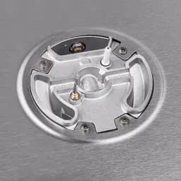 Поверхня газова на металі Weilor GM W 904 SS - мініатюра 11