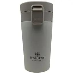 Термочашка Krauzer нержавеющая сталь 300 мл бежевая (88-300 Beige)