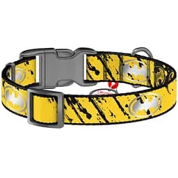 Нашийник для собак Waudog Nylon з QR паспортом Бетмен Ескіз р.M 20 мм 28-40 см (281-1081) - мініатюра 2
