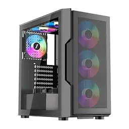 Комп'ютер Gaming PC (1st Player Black) (i3-10100/16/250SSD/1TB/RX480-8Gb) - мініатюра 4