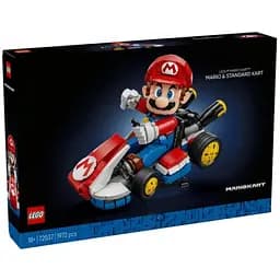 Конструктор LEGO Супер Mario Kart: Марио в стандартной карте 1972 детали (72037)