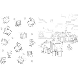 Офіційна розмальовка пригод Артбукс Minecraft 48 сторінок (9786175230541) - мініатюра 2