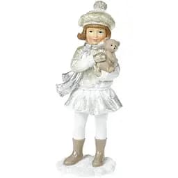 Статуетка Bona "Дівчинка з Ведмедиком" в. - 21 см dec0009240