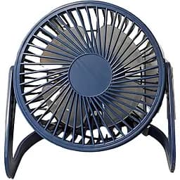 Настільний USB-вентилятор синій (S402)