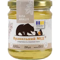 Мед акацієвий Правильний мед 250 г