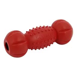 Игрушка для собак Misoko&Co Резиновая гантеля. red. 22х8 cm