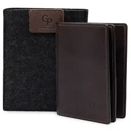 Шкіряна обкладинка для документів GRANDE PELLE 10,5х13,5 см acs0018511 - мініатюра 6