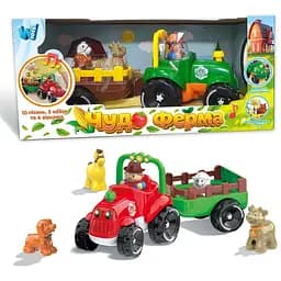 Трактор музыкальный WToys 37586 Красный