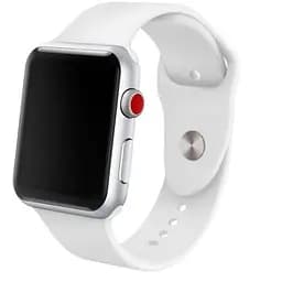 Силиконовый ремешок Watchbands для Apple Watch 42mm Размер SM белый (WB101WHITE42SM)