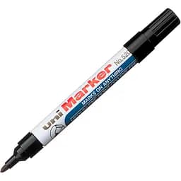 Маркер Uni Marker черный 1-3 мм (NO.520F SHRINK BLACK)