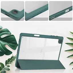Чохол-книжка BeCover Soft Edge з кріпленням для стілусу для Samsung Galaxy Tab S6 Lite -2024 10.4" P620/P625/P627 Dark Green (710838) - мініатюра 3