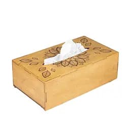 Деревянный диспенсер для салфеток VANZA FLOWER oak