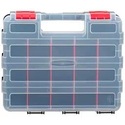 Органайзер для зберігання дрібних деталей з ручкою Intertool BX-4022 12.5" 2-в-1 320 x 270 x 80 мм