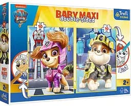 Набір Пазли + розмальовка - (10 + 10 елм.BABY MAXI) - "Веселий патруль"