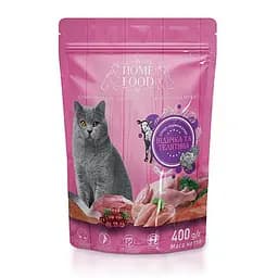 Сухий корм для дорослих котів Індичка та телятина CAT ADULT Для британських та шотландських порід 400 г