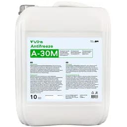 Антифриз VIRA А-30М -30 °С зелена 10 кг (VI0062)