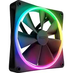 Вентилятор NZXT F140RGB Duo - 140mm Dual-sided RGB Fan - Single Pack (Black) (RF-D14SF-B1)