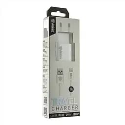 Мережевий зарядний пристрій Inkax CD-08 1A 1USB / Lightning