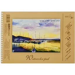 Альбом на спіралі для акварелі Gold А4 200г/м2 20л SM-LT Art - мініатюра 3