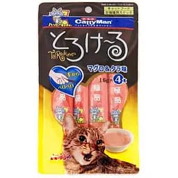 CattyMan Tuna&Codfish кэттимен смачні тунець треска рідке ласощі для котів 4 шт. х 16 г