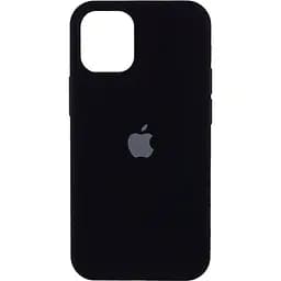 Чехол Silicone Case для Apple iPhone 14 Pro Max (Black) AA [72596]