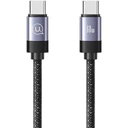 Кабель Usams US-SJ704 60W Magnetic Data Cable Type-C To Type-C-Rui Series 1 м tarnish