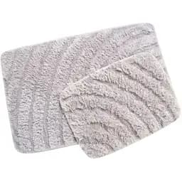 Набір килимків Irya Porter a.gri 90х60 см та 60х40 см світло-сірий (svt-2000022265577)