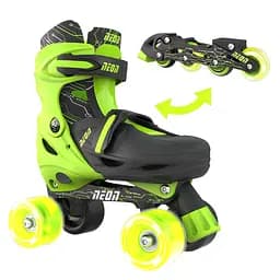 Ролики Neon Combo Skates Размер 30-33 Салатовый
