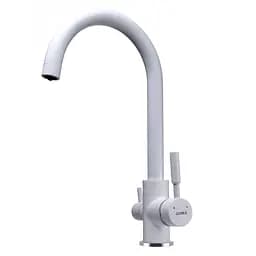 Змішувач для кухні під осмос Globus Lux Lazer GLLR-0333-7-WHITE (19235)