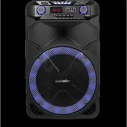 Портативна акустична система валіза Goldteller GT-6023 з функцією мікрофона USB/SD/FM/Bluetooth 80W чорна (GT-6023_5807) - мініатюра 7