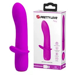 Міні-вібратор для жінок Pretty Love Troy Vibrator Pink Baile BI-014607 88750