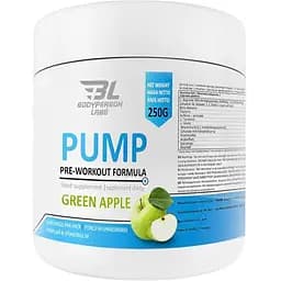 Передтренувальний комплекс Bodyperson Labs Pre-Workout Formula - 250g Green apple