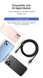 Кабель зарядний Baseus USB - Lightning 2.4A Fast Charging Cable for iPhone 1 м Black (CAJY010701) - мініатюра 10