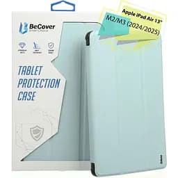 Чохол-книжка BeCover Tri Fold Soft TPU Silicone для Apple iPad Air 13" M2/M3 2024/2025 Light Blue (711741) - мініатюра 6