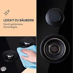 Газова варильна поверхня Klarstein Ignito Max 4 (10036453) - мініатюра 7