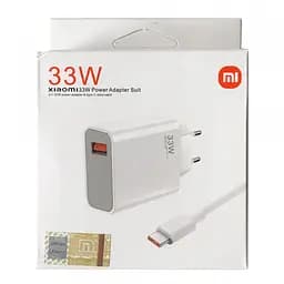 Зарядний пристрій Xiaomi 33 W 1 USB комплект із кабелем Type-C