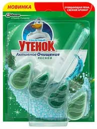 Підвісний блок твердий для унітазу Туалетне Каченя Лісовий